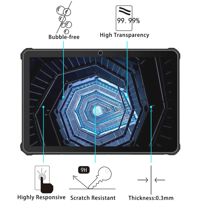 9H 0.3Mm Explosion-Proof Tempered Glass Film