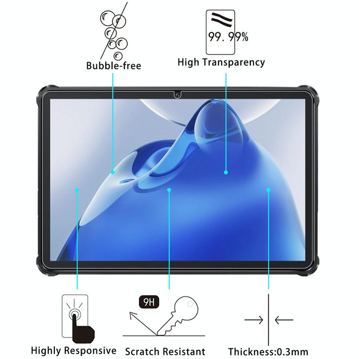 2Pcs 9H 0.3Mm Explosion-Proof Tempered Glass Film