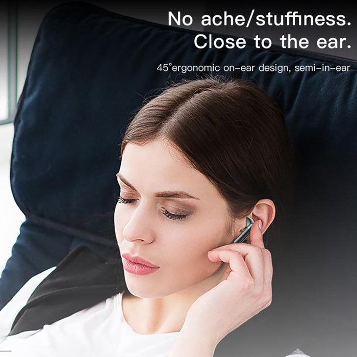 Tws12 Tws True Wireless Bluetooth Noise Reduction Earphone Black