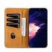 Azns Magnetic Calf Texture Leather Phone Case For Iphone 15