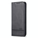 Azns Magnetic Calf Texture Leather Phone Case For Iphone 15