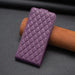 Diamond Lattice Vertical Flip Leather Phone Case For Iphone