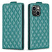 Diamond Lattice Vertical Flip Leather Phone Case For Iphone