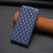 Diamond Lattice Vertical Flip Leather Phone Case For Iphone