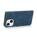 Dual Colour Stitching Leather Phone Case For Iphone 15