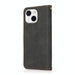 Dual Colour Stitching Leather Phone Case For Iphone 15