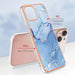 Electroplating Marble Dual Side Imd Phone Case For Iphone 15