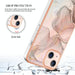 Electroplating Marble Dual Side Imd Phone Case For Iphone 15