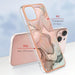 Electroplating Marble Dual Side Imd Phone Case For Iphone 15