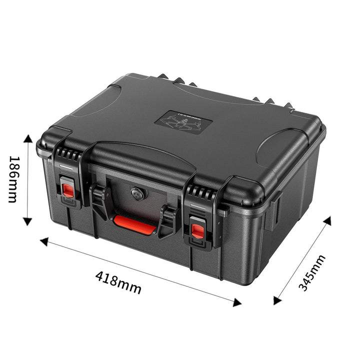 Waterproof Drone Kit Storage Box - Compact Suitcase
