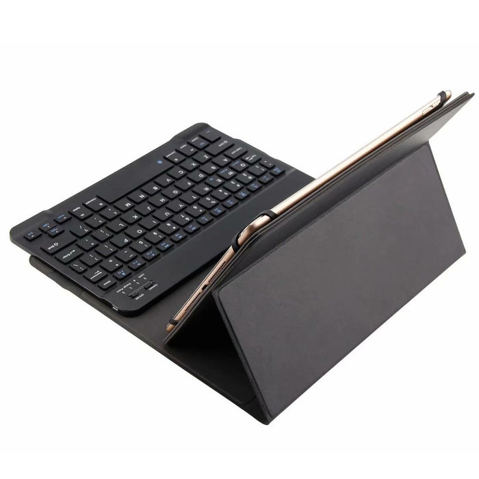 Th10-C For Android & Apple & Windows System 9.7-10 Inch Universal Detachable Bluetooth Keyboard Tablet Case With Stand Black