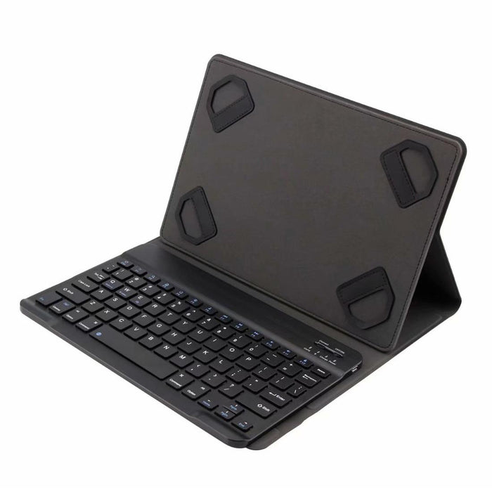 Th10-C For Android & Apple & Windows System 9.7-10 Inch Universal Detachable Bluetooth Keyboard Tablet Case With Stand Black