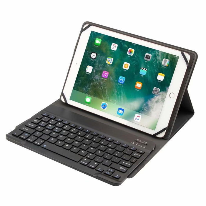 Th10-C For Android & Apple & Windows System 9.7-10 Inch Universal Detachable Bluetooth Keyboard Tablet Case With Stand Black