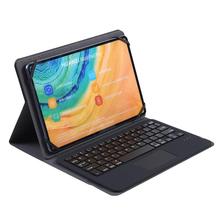 Th10-D For Android & Apple & Windows System 9-10 Inch Universal Detachable Touch Bluetooth Keyboard Tablet Case With Stand Black