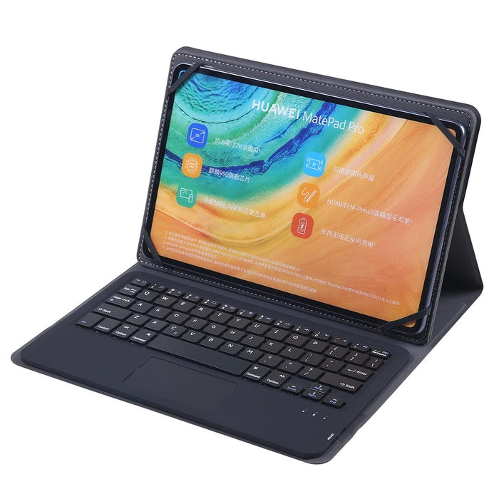 Th10-D For Android & Apple & Windows System 9-10 Inch Universal Detachable Touch Bluetooth Keyboard Tablet Case With Stand Black