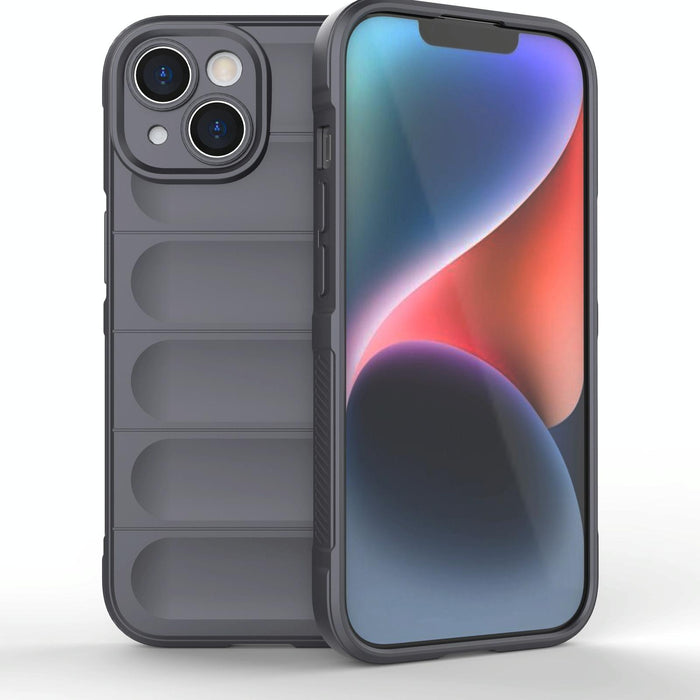 Magic Shield Tpu Flannel Phone Case For Iphone 15