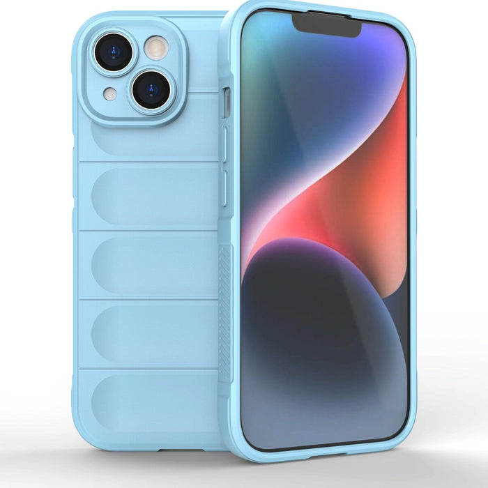 Magic Shield Tpu Flannel Phone Case For Iphone 15