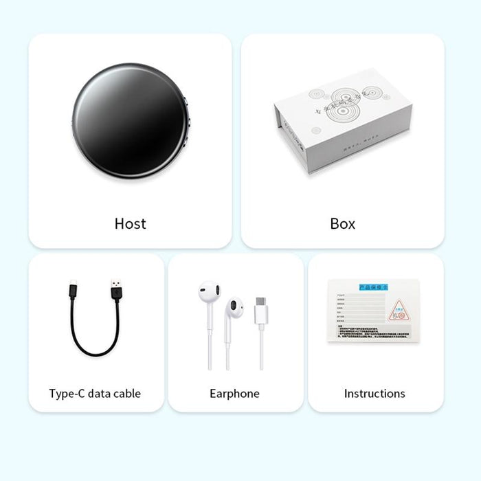 M29 Portable Noise Reduction Smart Voice Control Magnetic Recorder Memory 16Gb