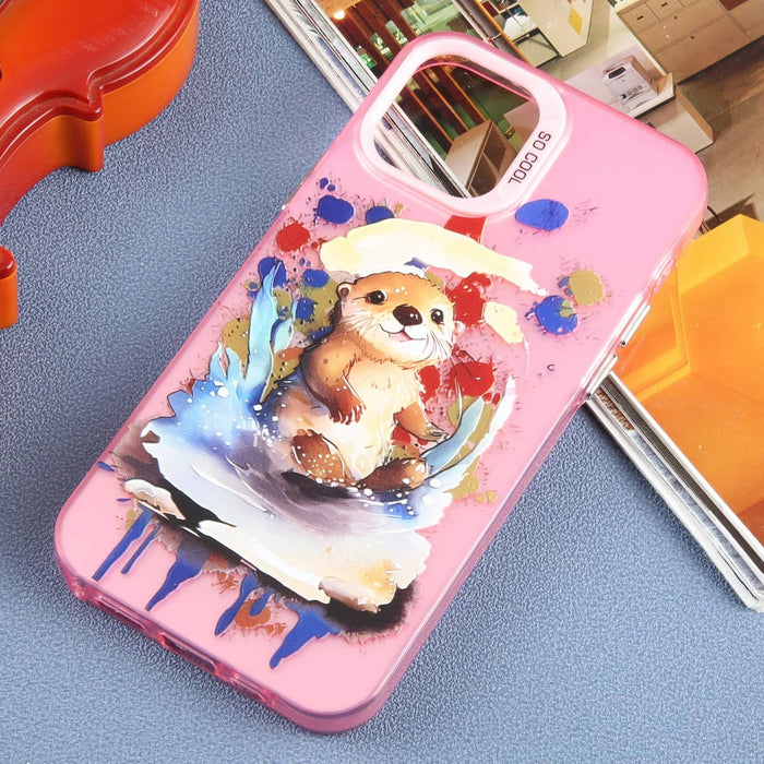 Animal Pattern Pc Phone Case For Iphone 15