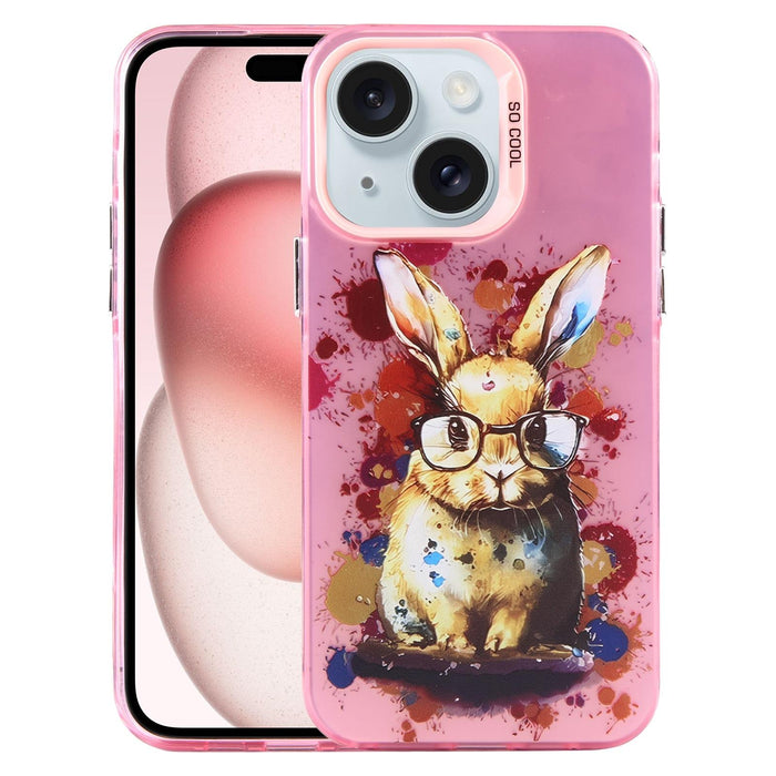 Animal Pattern Pc Phone Case For Iphone 15