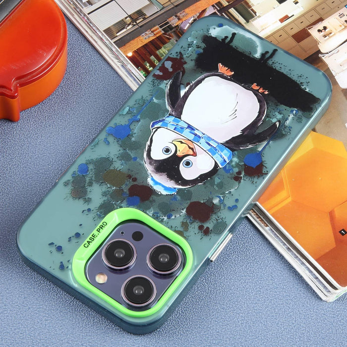 Animal Pattern Pc Phone Case For Iphone 15