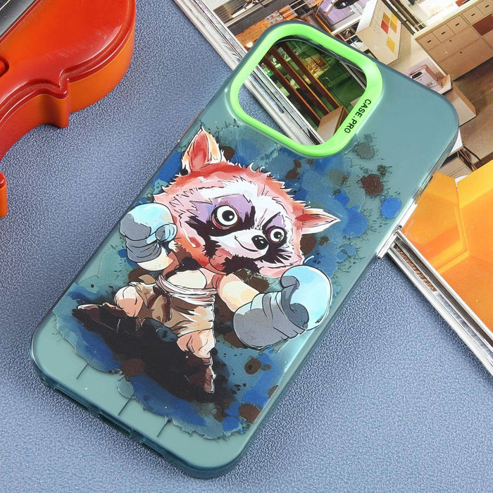 Animal Pattern Pc Phone Case For Iphone 15