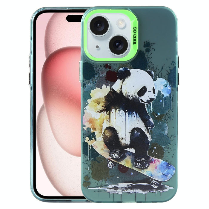 Animal Pattern Pc Phone Case For Iphone 15