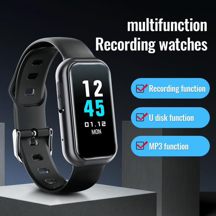 Smart Hd Noise Reduction Bluetooth Bracelet 16Gb Memory