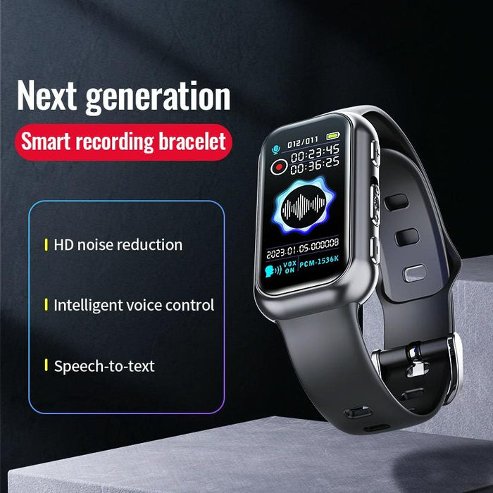 Smart Hd Noise Reduction Bluetooth Bracelet 16Gb Memory