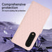 Diamond Lattice Foldable Phone Case For Samsung Galaxy z