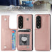 Double Buckle Pu Phone Case Full Coverage For Samsung