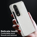 Double Buckle Pu Phone Case Full Coverage For Samsung