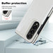 Double Buckle Pu Phone Case Full Coverage For Samsung