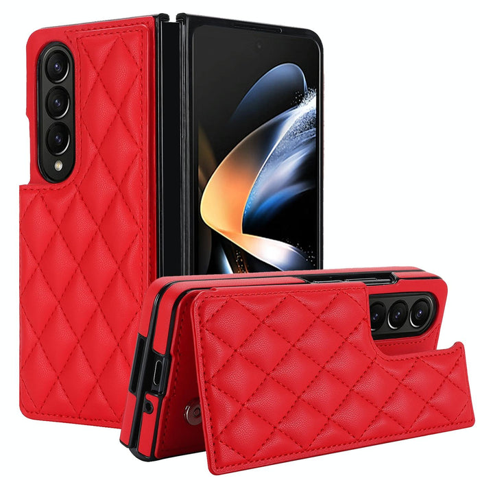 Foldable Pu Phone Case With Full Coverage And Double Buckle