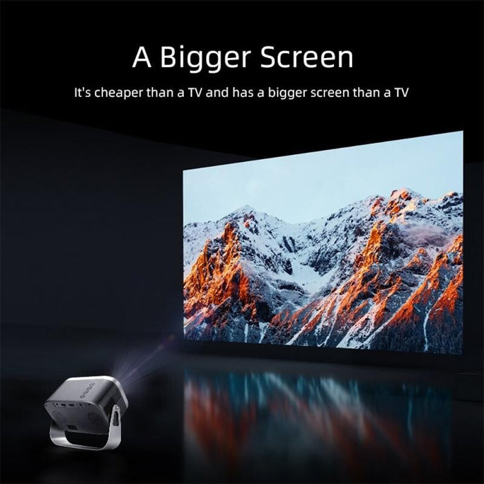 A003 1280X720P 150 Lumens Same Screen Version Portable Home Theater Led Hd Digital Projector Grey