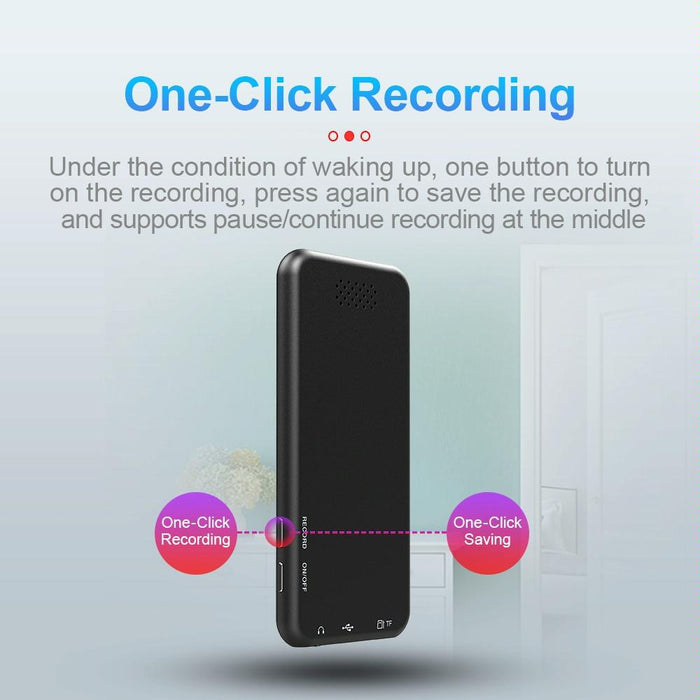 4Gb M15 Multi-Function Smart Voice Recorder Mp3 Hifi Sound Music Player Walkman
