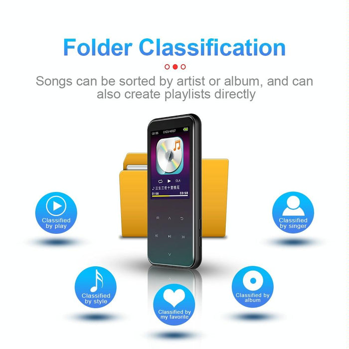 8Gb M15 Multi-Function Smart Voice Recorder Mp3 Hifi Sound Music Player Walkman