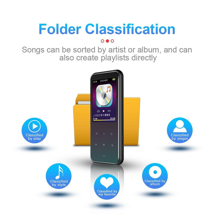 16Gb M15 Multi-Function Smart Voice Recorder Mp3 Hifi Sound Music Player Walkman