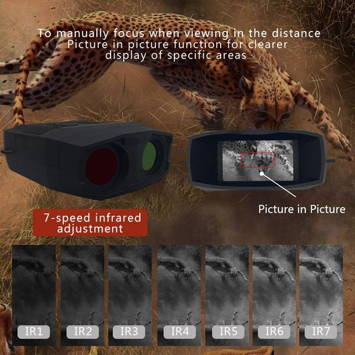 Nv6000 Outdoor Hunting Twilight Full Colour 4K Hd Binocular Night Vision