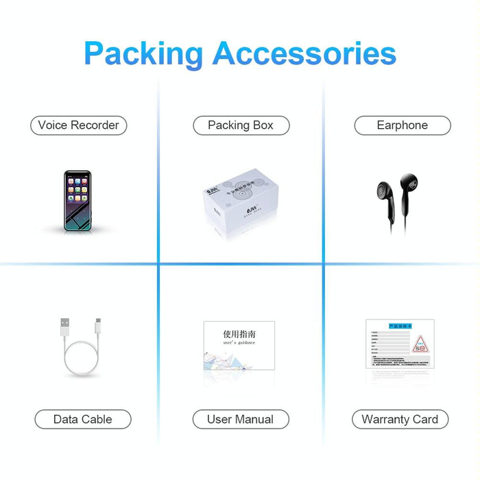 4Gb M15 Multi-Function Smart Voice Recorder Mp3 Hifi Sound Music Player Walkman Bluetooth Version