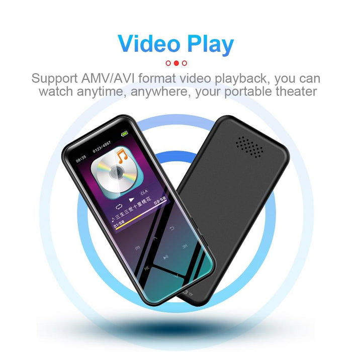 8Gb M15 Multi-Function Smart Voice Recorder Mp3 Hifi Sound Music Player Walkman Bluetooth Version