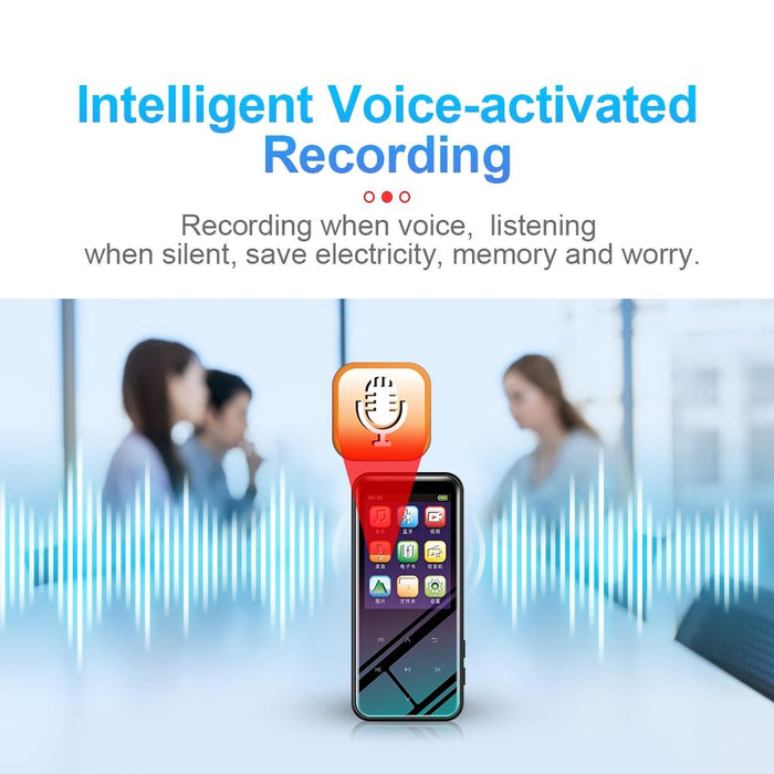 8Gb M15 Multi-Function Smart Voice Recorder Mp3 Hifi Sound Music Player Walkman Bluetooth Version