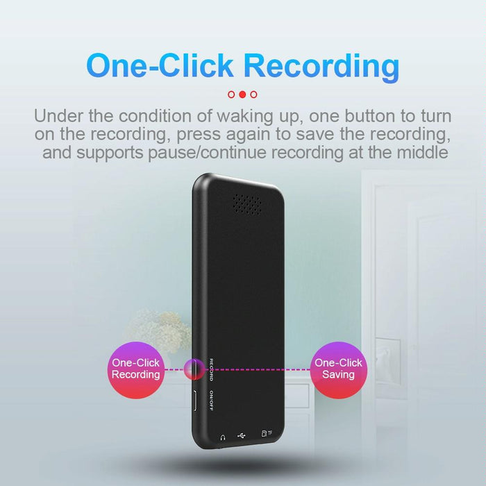 16Gb M15 Multi-Function Smart Voice Recorder Mp3 Hifi Sound Music Player Walkman Bluetooth Version