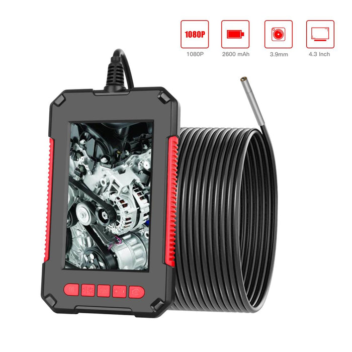 3.9Mm Red Hd Waterproof Portable Integrated Hand-Held Vertical Screen Industry Endoscope Length 2M Hardwire