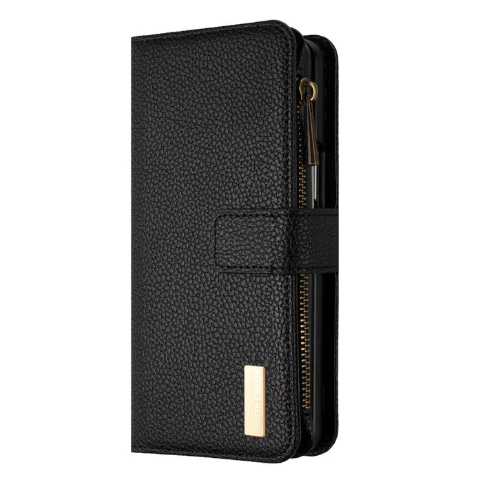 Litchi Texture Zip Wallets For Samsung Galaxy z Fold 4