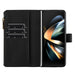 Litchi Texture Zip Wallets For Samsung Galaxy z Fold 4