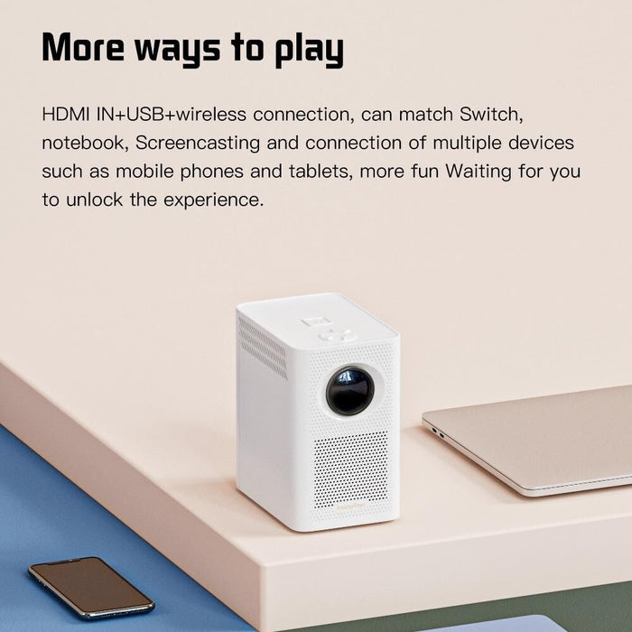 S30 Max Android 10 Os Hd Portable Wifi Mobile Projector