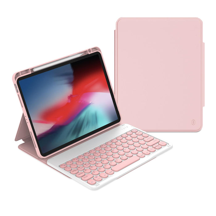 Skin Feel Magnetic Detachable Keyboard Tablet Case