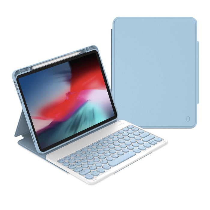 Skin Feel Magnetic Detachable Keyboard Tablet Case