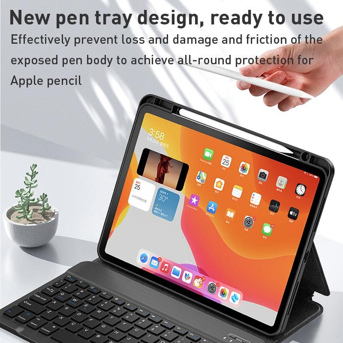 Skin Feel Magnetic Detachable Keyboard Tablet Case